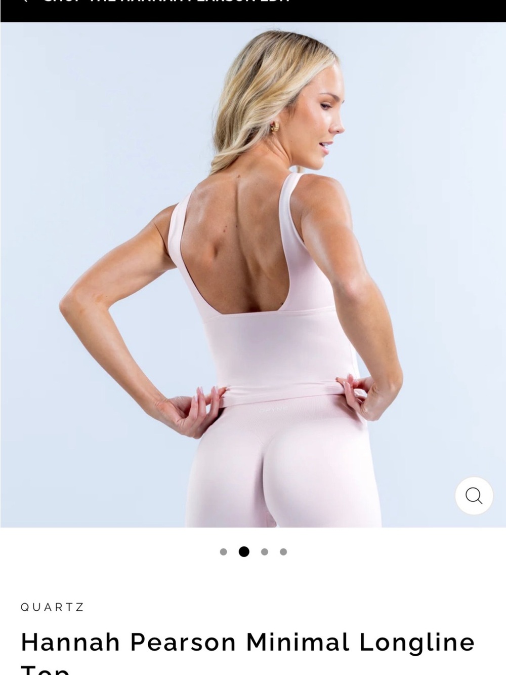 Minimal Longline Tank Top - Quartz Pink
Limited Edition